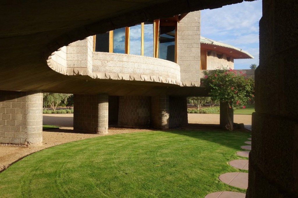 Casa projetada por Frank Lloyd Wright