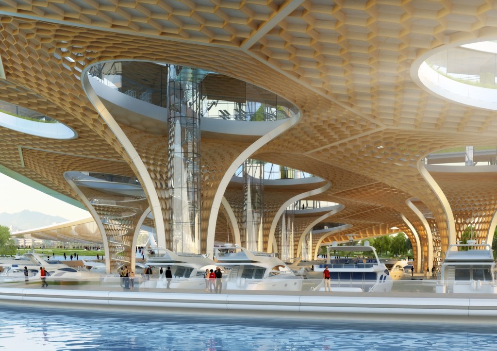 Escritório divulga projeto de terminal aquático ecológico em Seul