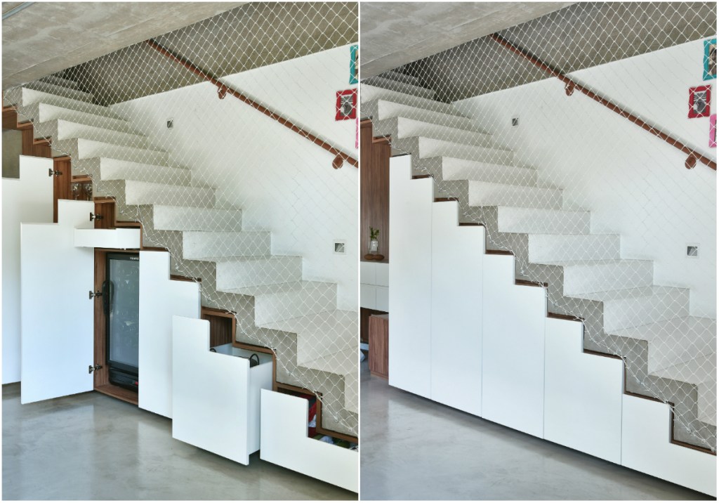 Casa na Vila Madalena mistura peças do design nacional com materiais brutos