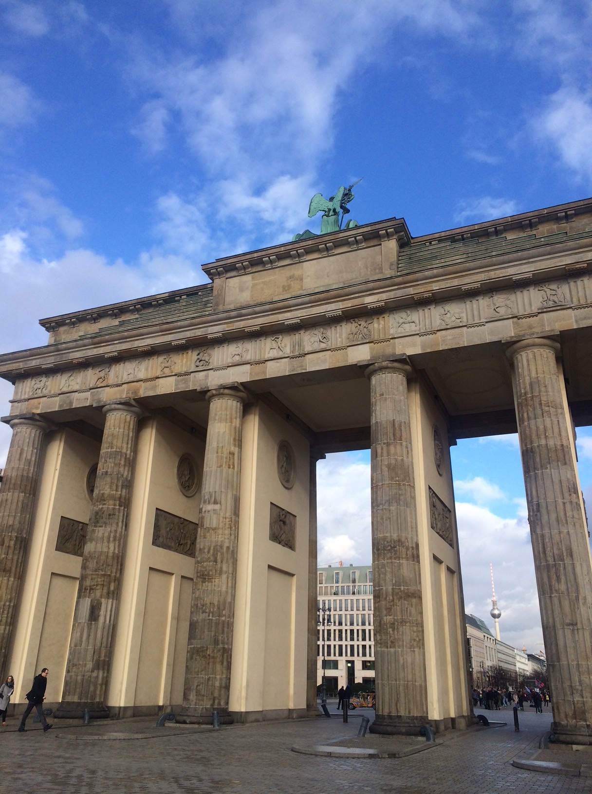 Portão de Brandenburgo em Berlim