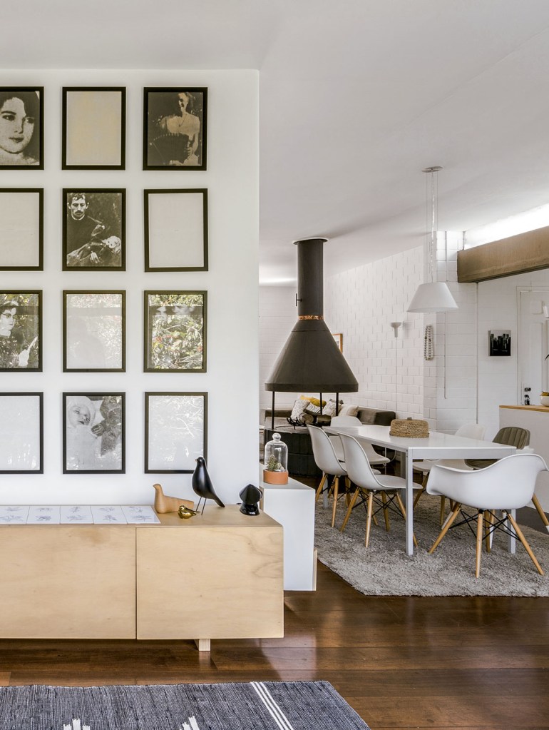 O espaço do arquiteto Greg Bousquet reflete o seu trabalho com formas limpas e muito verde